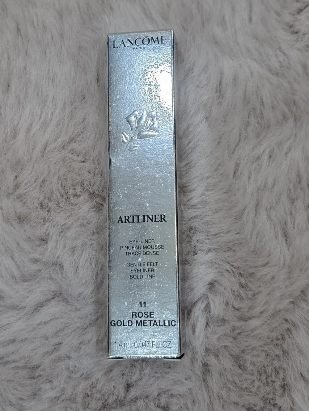 Lancôme Artliner Gentle Felt Eyeliner – #11 Rose Gold Metallic, NIB